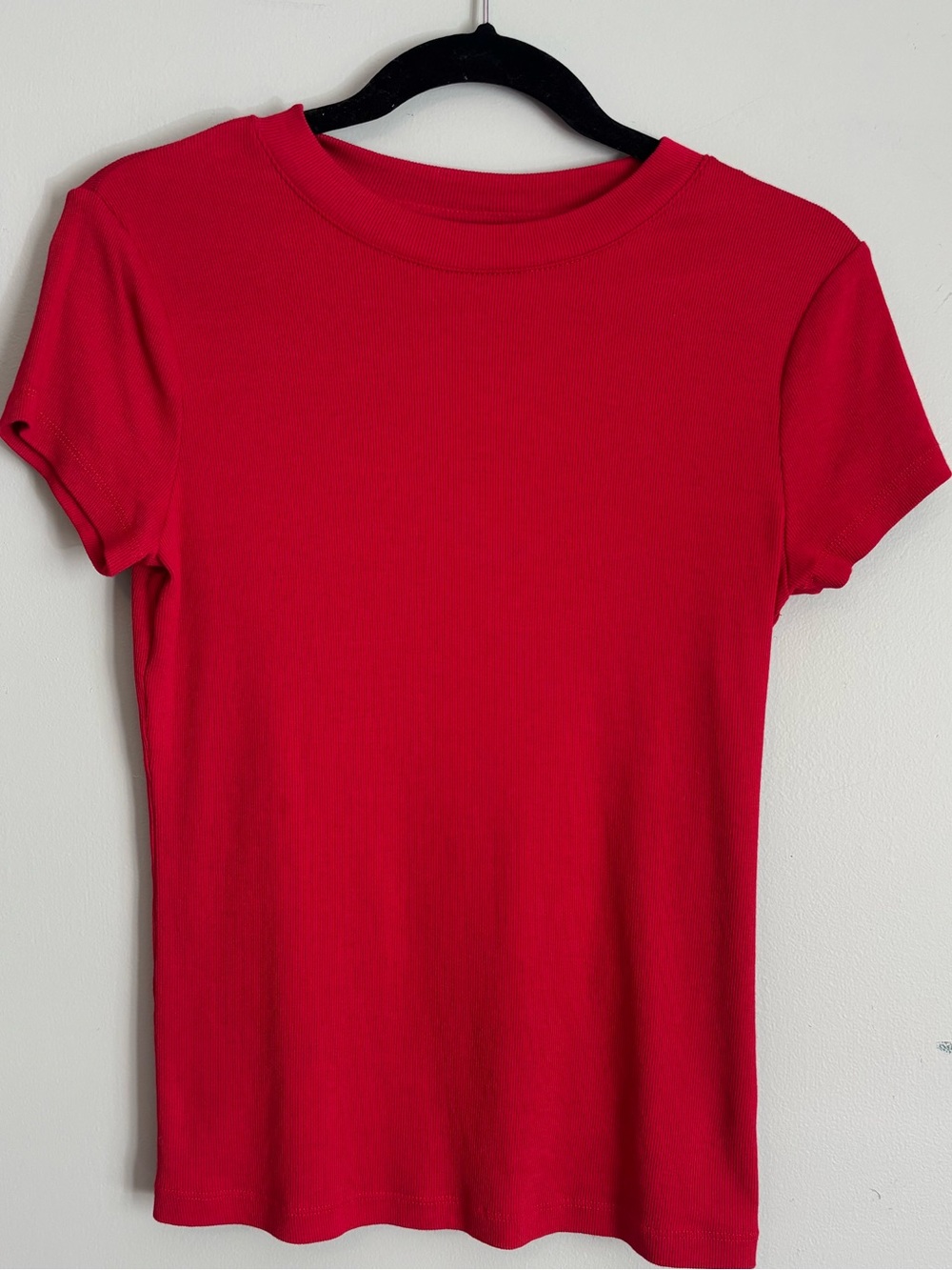Classic Red Short-Sleeve Women’s Tee